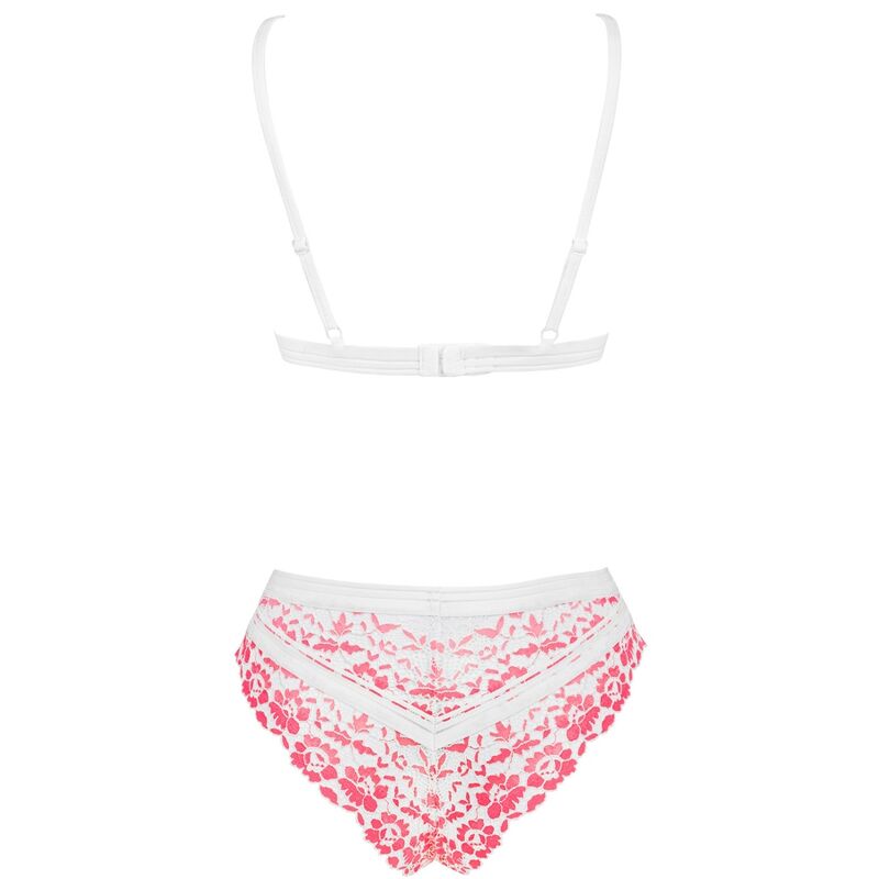 OBSESSIVE - Reggiseno e mutandine SET BLOOMYS 2 PEZZI S/M