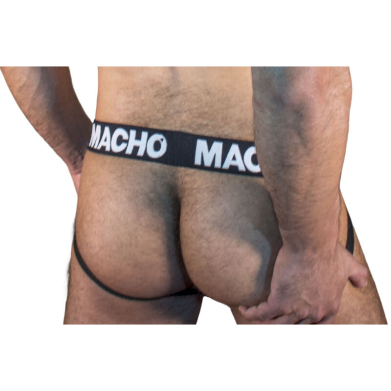 MACHO - SLIP UOMO MX25NN JOCK NERO S