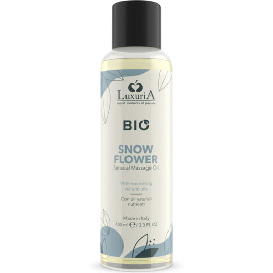 INTIMATELINE LUXURIA - OLIO DA MASSAGGIO AI FIORI DI NEVE BIO 100 ML