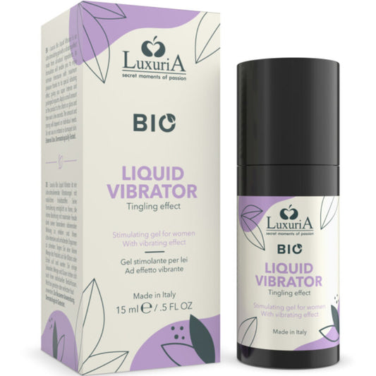 INTIMATELINE LUXURIA - GEL LIQUIDO  BIO STIMOLANTE PER LEI EFFETTO VIBRANTE 15 ML