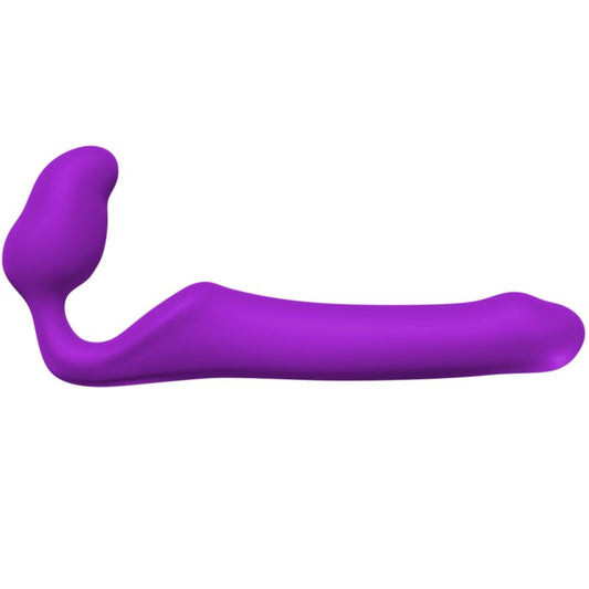 ADRIEN LASTIC - DILDO  QUEENS STRAP-ON FLESSIBILE VIOLA TAGLIA M