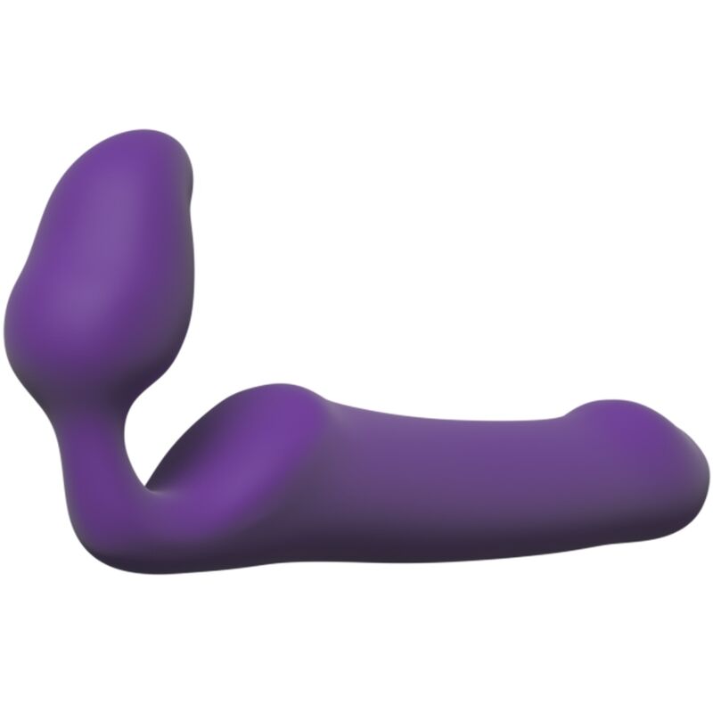 ADRIEN LASTIC -DILDO  QUEENS STRAP-ON FLESSIBILE VIOLA TAGLIA L