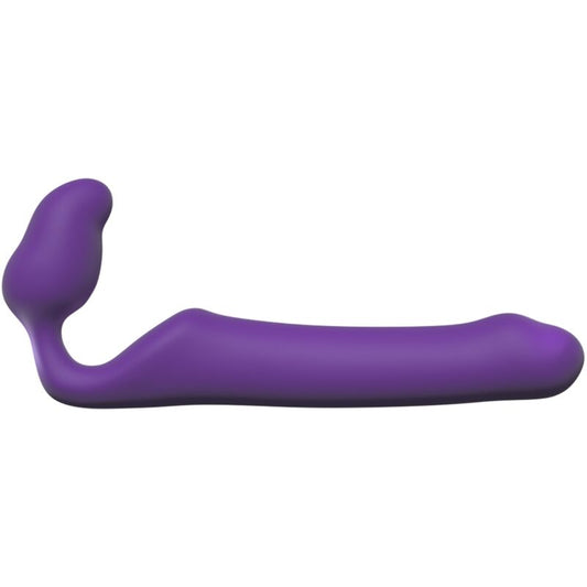 ADRIEN LASTIC -DILDO  QUEENS STRAP-ON FLESSIBILE VIOLA TAGLIA L