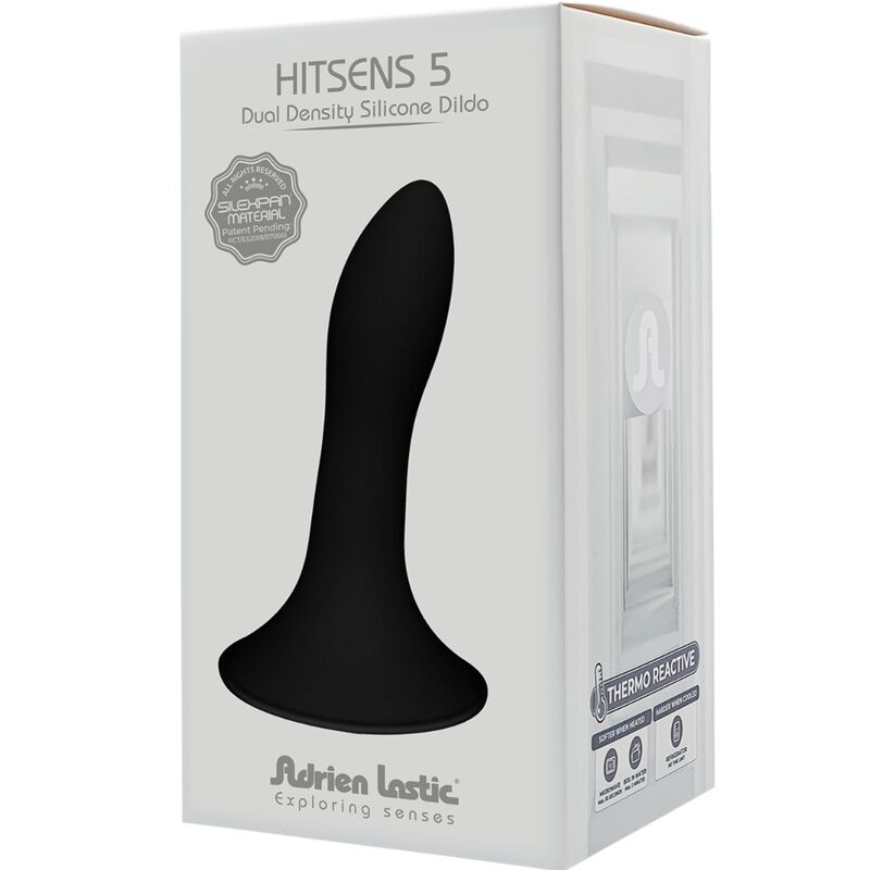 ADRIEN LASTIC - HITSENS 5 DILDO IN SILICONE NERO