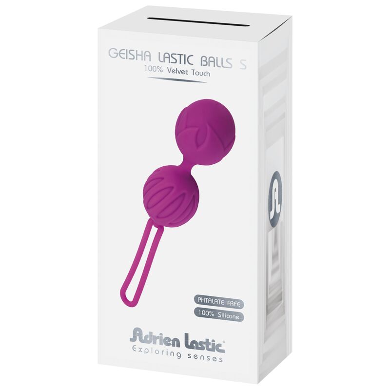 ADRIEN LASTIC - STIMOLANTE SFERE IN SILICONE GEISHA LASTIC MISURA S VIOLA