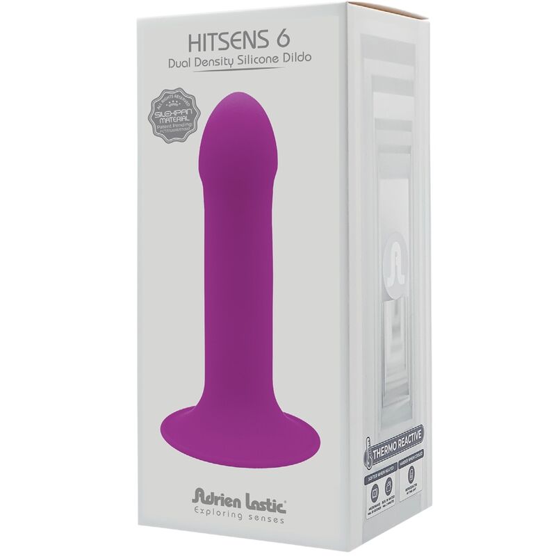 ADRIEN LASTIC - HITSENS 6 DILDO IN SILICONE VIOLA