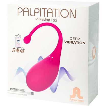 ADRIEN LASTIC - PALPITAZIONE UOVO VIBRANTE ROSA - APP GRATUITA