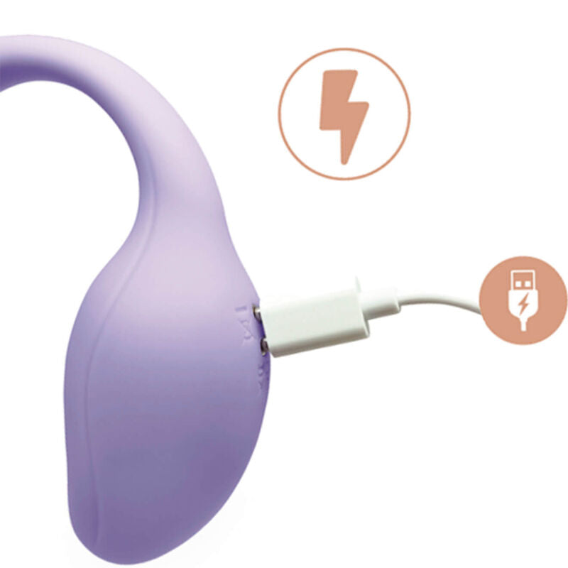 ADRIEN LASTIC - STIMOLATORE CLITORIDE SMART DREAM 3.0 E TELECOMANDO G-SPOT VIOLA - APP GRATUITA