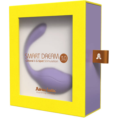 ADRIEN LASTIC - STIMOLATORE CLITORIDE SMART DREAM 3.0 E TELECOMANDO G-SPOT VIOLA - APP GRATUITA