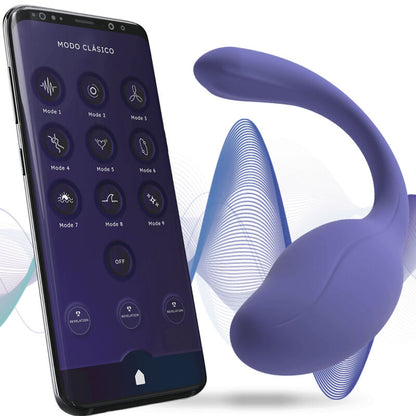 ADRIEN LASTIC - STIMOLATORE CLITORIDE SMART DREAM 3.0 E TELECOMANDO G-SPOT VIOLA - APP GRATUITA