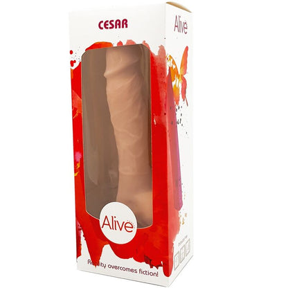 ALIVE - DILDO  PENE REALISTICO CESAR 17,5 CM