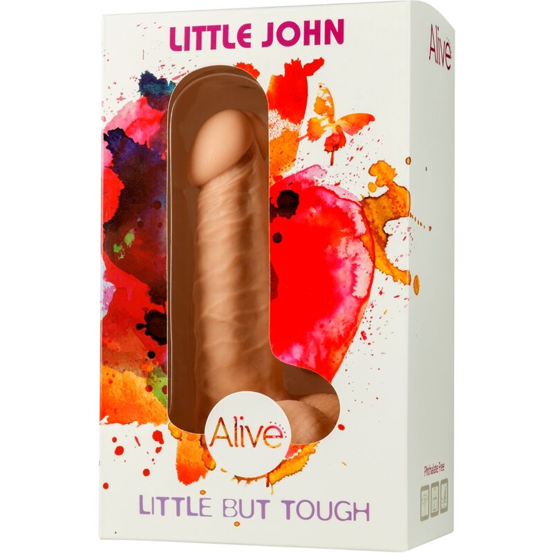 ALIVE - DILDO  LITTLE JOHN PENE REALISTICO 14,6 CM