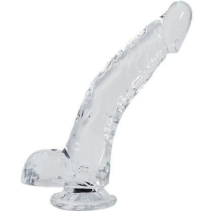 ALIVE -  DILDO PENE REALISTICO STALLONE TRASPARENTE 22 CM