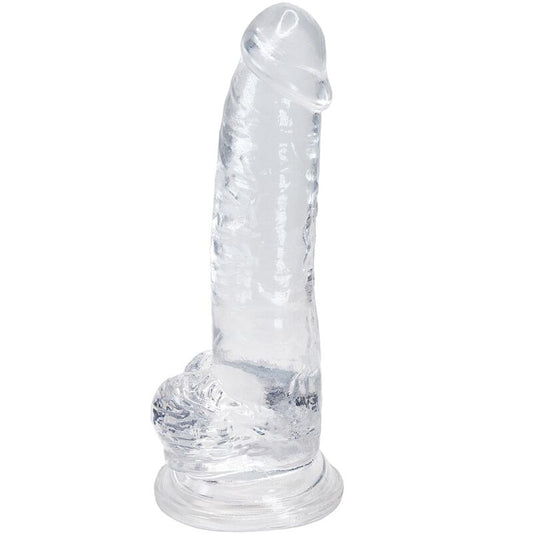 ALIVE - DILDO  TORRENT PENE REALISTICO TRASPARENTE 20,6 CM