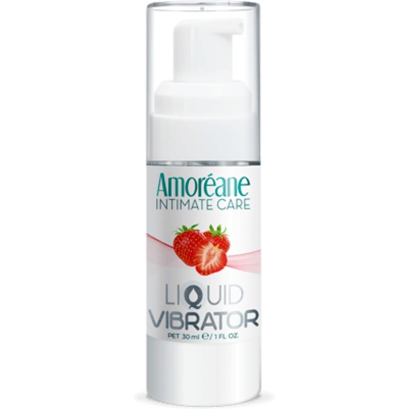 AMOREANE - LUBRIFICANTE  LIQUIDO VIBRANTE FRAGOLA 30 ML