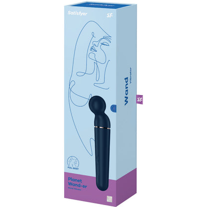 SATISFYER - MASSAGGIATORE VIBRATORE PLANET WAND-ER BERRY