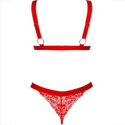 OBSESSIVE - PERIZOMA E REGGISENO  ELIANES SET DUE PEZZI XS/S