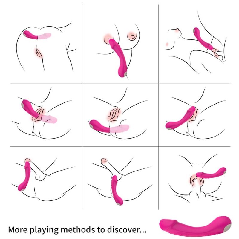 ARMONY - DILDO VIBRATORE G-SPOT IN SILICONE FUCSIA