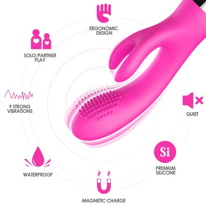 ARMONY - VIBRATORE CONIGLIO FUCSIA