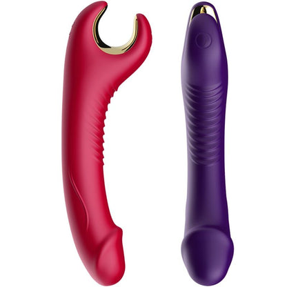 ARMONY - VIBRATORE E ROTATORE PRINCE DILDO ROSSO