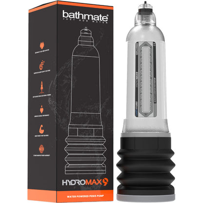 BATHMATE - HYDROMAX 9 POMPA PER LAUMENTO DEL PENE TRASPARENTE