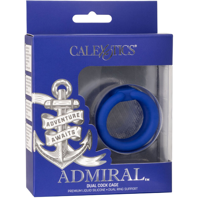 CALEXOTICS - ADMIRAL GABBIA DOPPIA PER CAZZI BLU