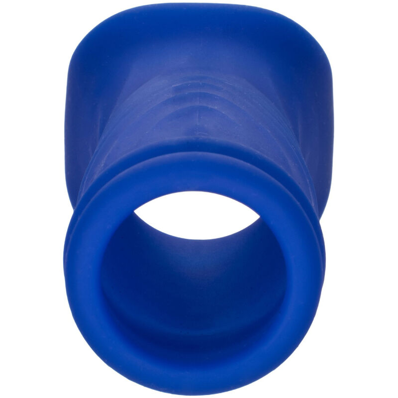 CALEXOTICS - ACESSORI SEX TOY ADMIRAL COPERTURA PER PENE WAVE IN SILICONE  BLU