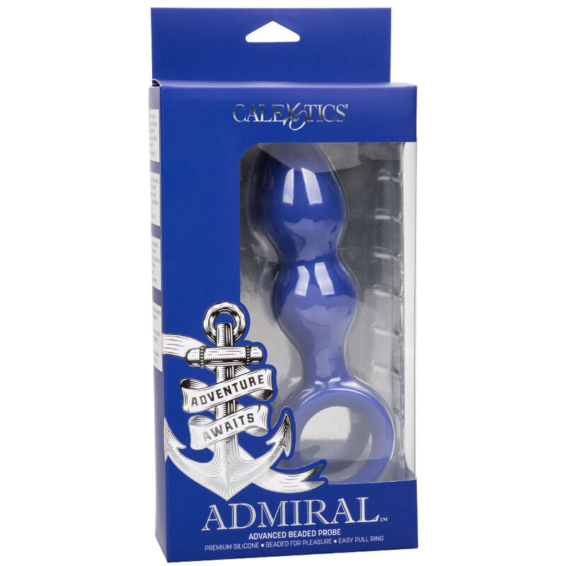 CALEXOTICS - ADMIRAL PLUG ANALE AVANZATO BLU