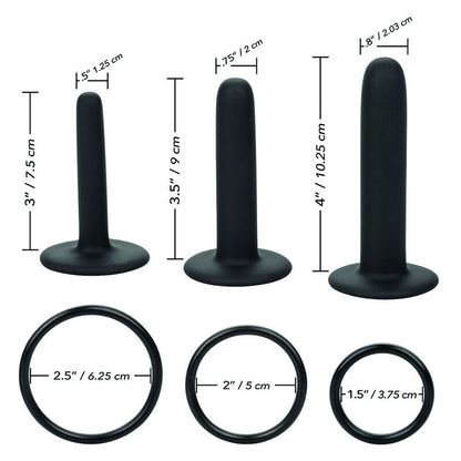 CALEXOTICS - ACESSORIO IMBRACATURA PER DILDO BOUNDLESS KIT DI PEGGING IN SILICONE