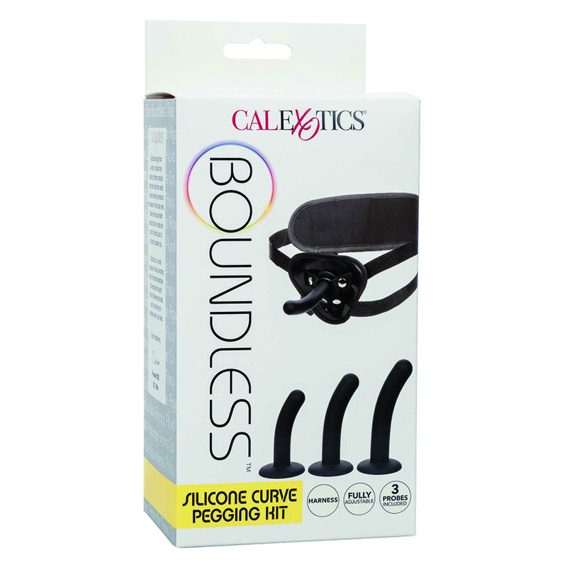 CALEXOTICS -ACESSORIO PER DILDO  BOUNDLESS KIT DI PEGGING PER CURVE IN SILICONE