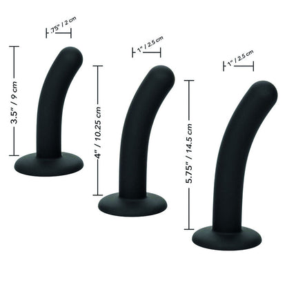 CALEXOTICS -ACESSORIO PER DILDO  BOUNDLESS KIT DI PEGGING PER CURVE IN SILICONE