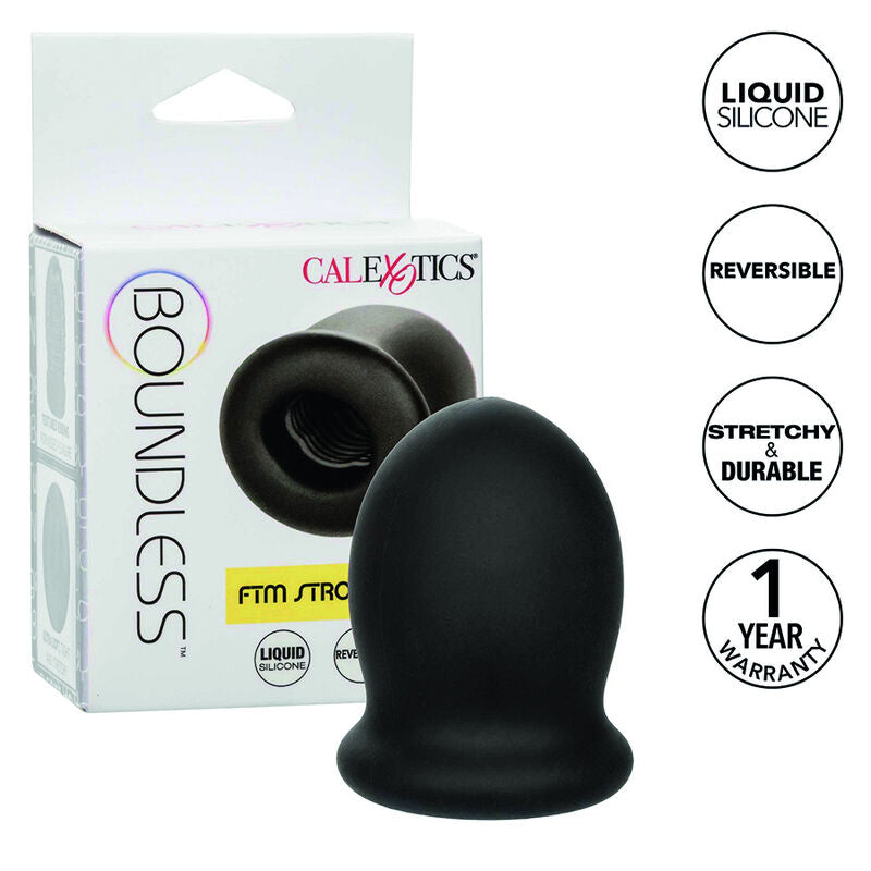 CALEXOTICS -STIMOLATORE  BOUNDLESS FTM STROKER REVERSIBILE 5CM