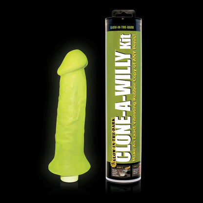 CLONE A WILLY - CLONATORE DEL PENE WILLY LUMINESCENTE VERDE CON VIBRATORE