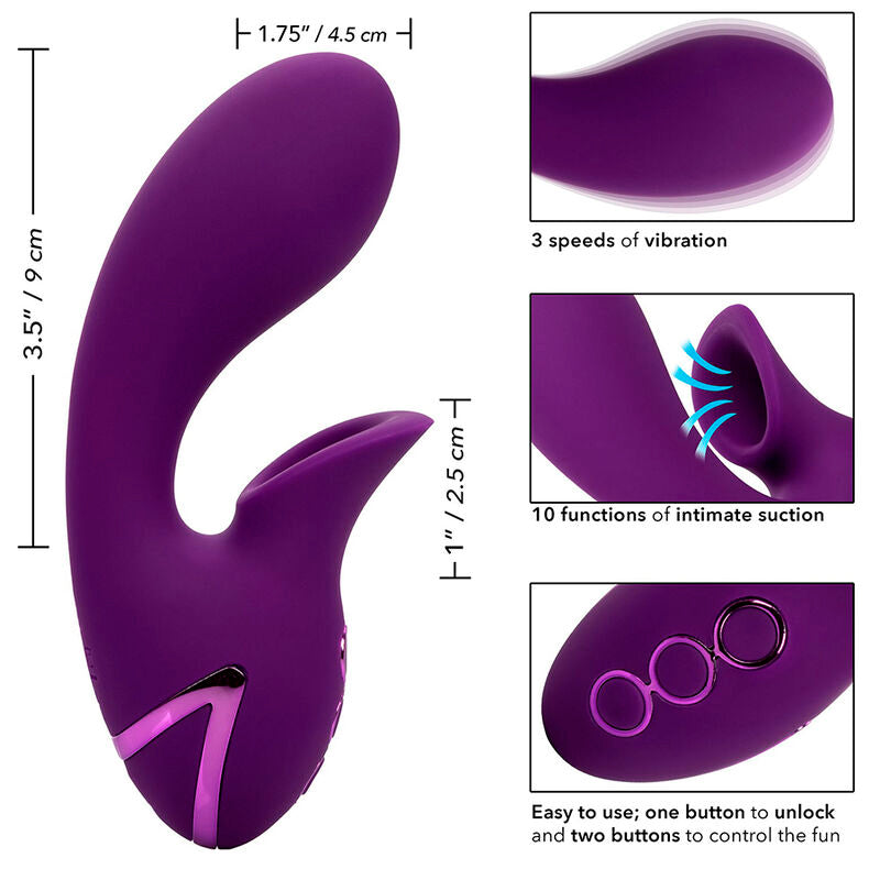 CALEXOTICS - STIMOLATORE HEARTBREAKER DI HUNTINGTON BEACH E VIOLA SUCKER DI CALIFORNIA DREAMING