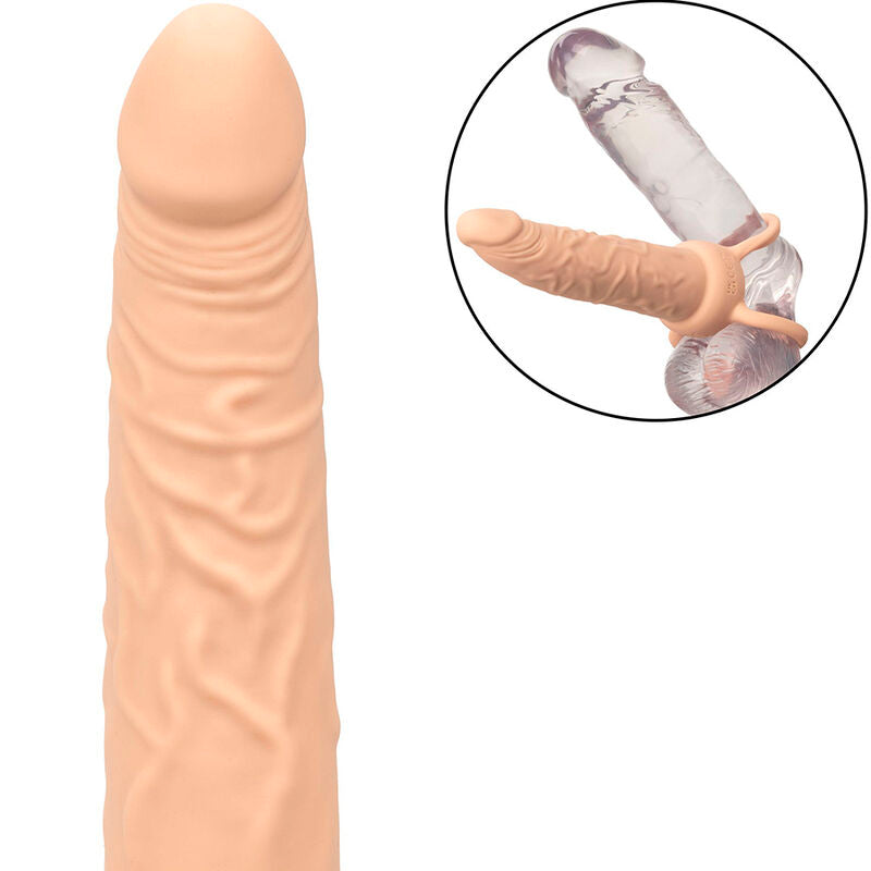 CALEXOTICS - DILDO PERFORMANCE MAXX RICARICABILE DOPPIO PENETRATORE PELLE LEGGERA