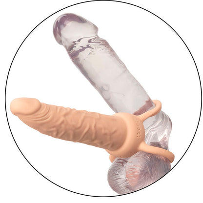 CALEXOTICS - DILDO PERFORMANCE MAXX RICARICABILE DOPPIO PENETRATORE PELLE LEGGERA