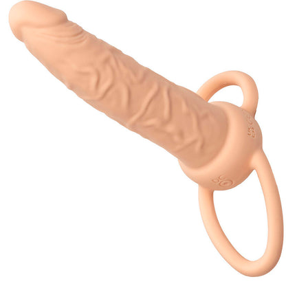 CALEXOTICS - DILDO PERFORMANCE MAXX RICARICABILE DOPPIO PENETRATORE PELLE LEGGERA