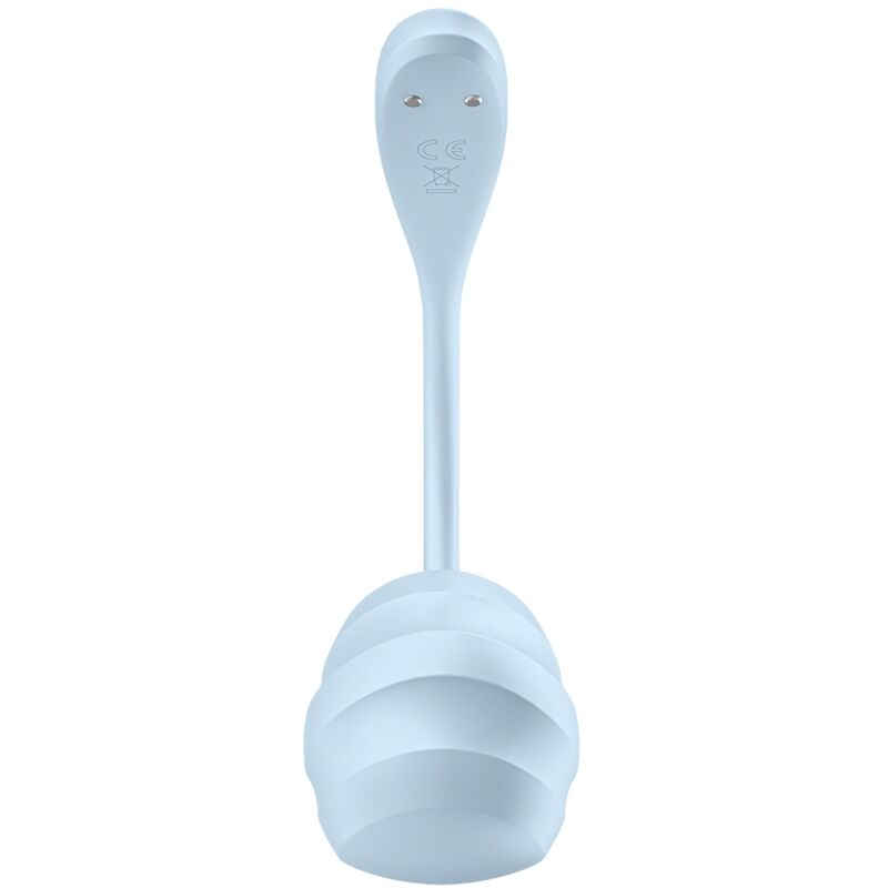 SATISFYER - STIMOLATORE PUNTO G PETALE LISCIO SKY BLUE APP GRATUITA