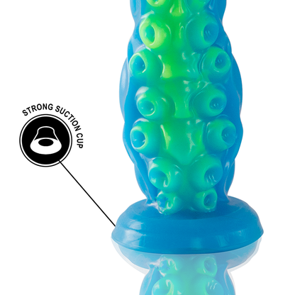 EPIC - DILDO FLUORESCENTE CON TENTACOLI SOTTILI DI SCYLLA TAGLIA PICCOLA