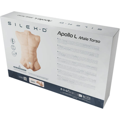 SILEXD -DILDO  APOLLO L TORSO MASCHILE REALISTICO