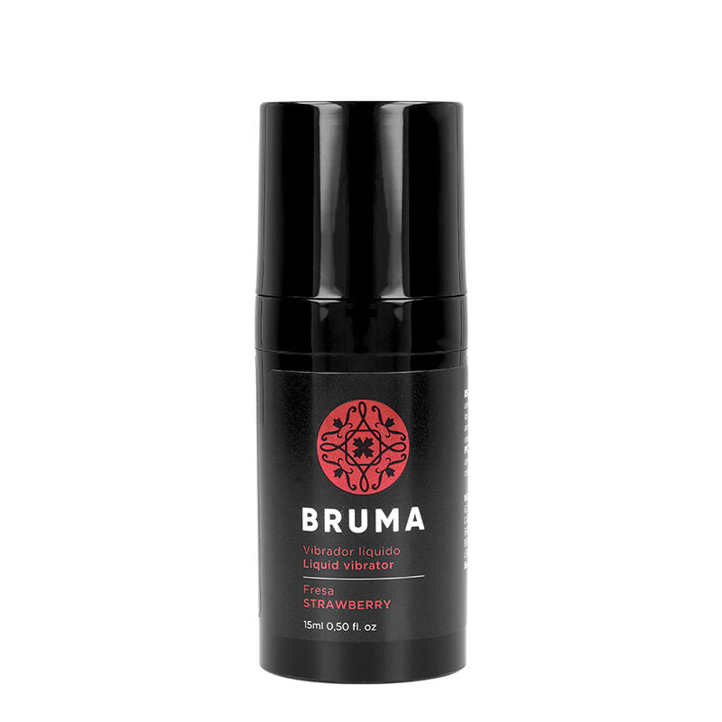 BRUMA - VIBRATORE LIQUIDO CREMA  ULTRA SCORREVOLE FRAGOLA 15 ML