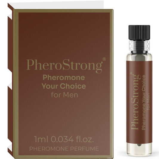 PHEROSTRONG - PROFUMO AI FEROMONI A TUA SCELTA PER UOMO 1 ML