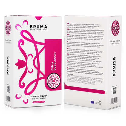 BRUMA - VIBRATORE LIQUIDO BUBBLEGUM ULTRA SCORREVOLE 15 ML