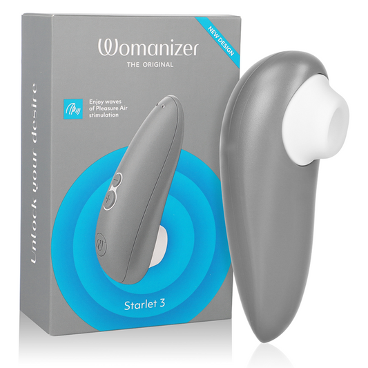 WOMANIZER - STIMOLATORE CLITORALE STARLET 3 GRIGIO