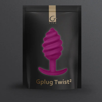 G-VIBE - SEX TOY GPLUG TWIST 2 PLUG ANALE VIOLA