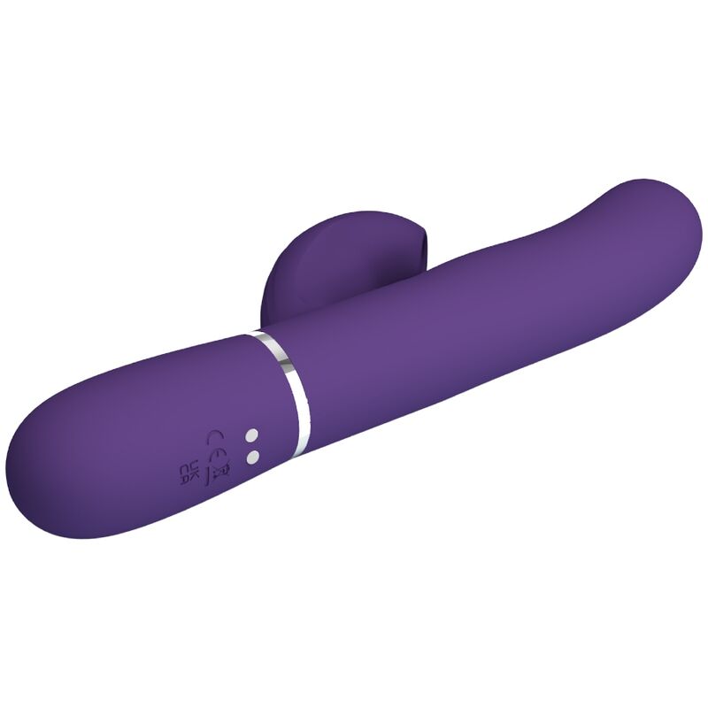 PRETTY LOVE - PERLITA VIBRATORE G-SPOT 3 IN 1 MULTIFUNZIONE VIOLA