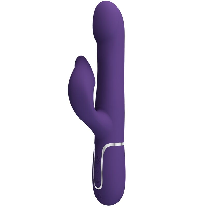 PRETTY LOVE - ZALIN PERLE VIBRATORE CONIGLIO 4 EN 1 VIOLA