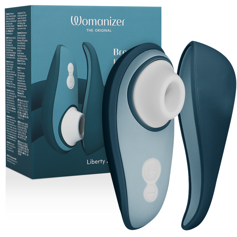 WOMANIZER - LIBERTY 2 STIMOLATORE CLITORIDE & VENTOSA VERDE CHIARO