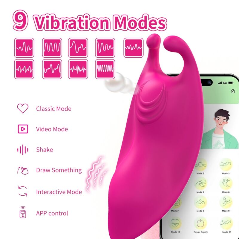 ARMONY - VIBRATORE G-SPOT FUCSIA - APP GRATUITA