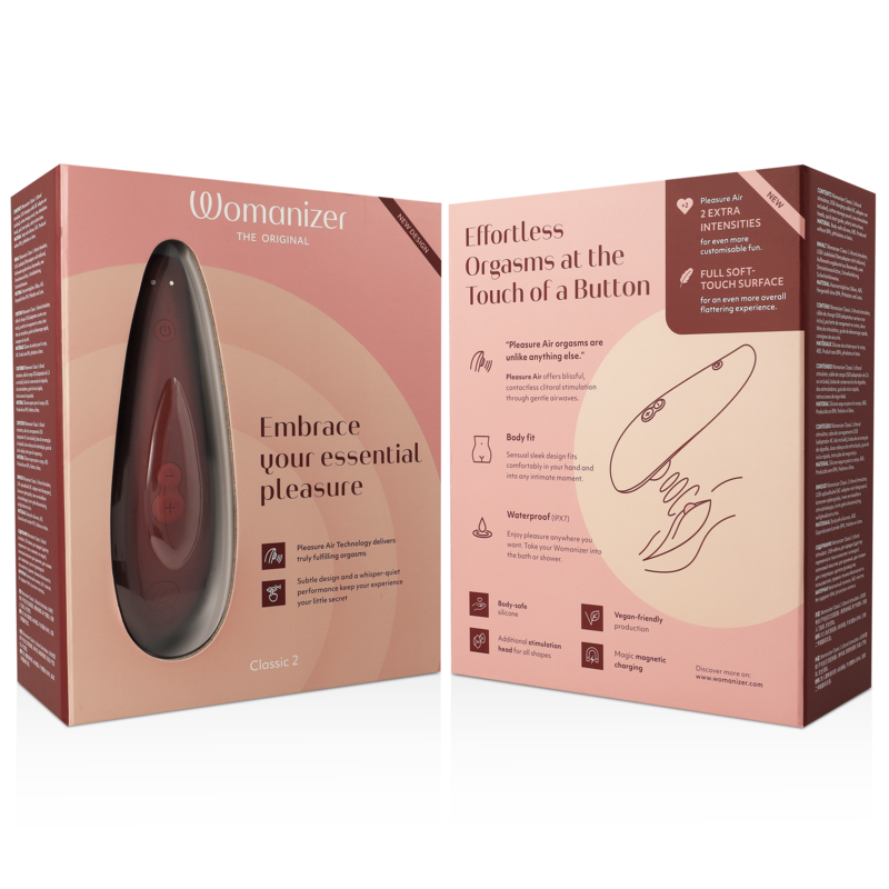 WOMANIZER - CLASSIC 2 STIMOLATORE CLITORALE BORDEAUX